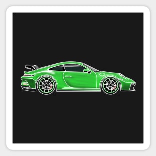 Porsche 911 GT3 in Green Magnet